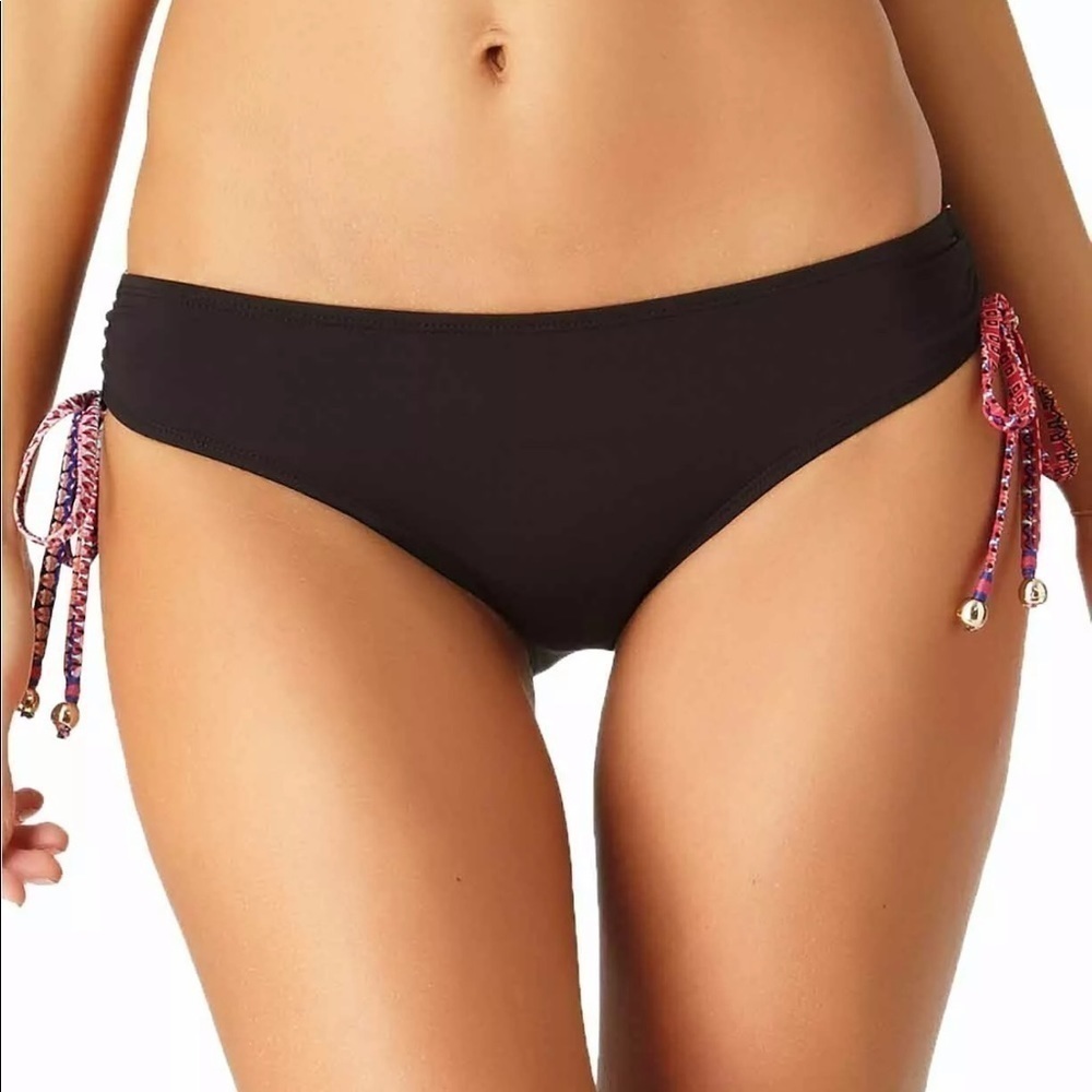 ANNE Cole Fleetwood Side Tie Bikini Swim Bottom